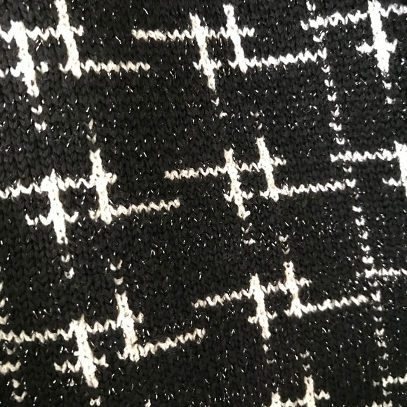 NWT Zara Metallic Sweater Jacket Cardigan with Jeweled Buttons - Picture 10 of 16